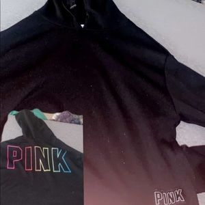 pink hoddie never worn